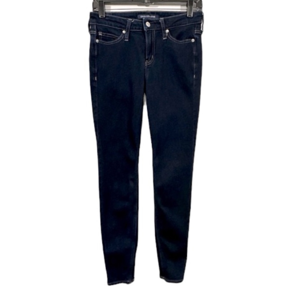 Calvin Klein Dark Wash Skinny Jeans Size 26 x 30